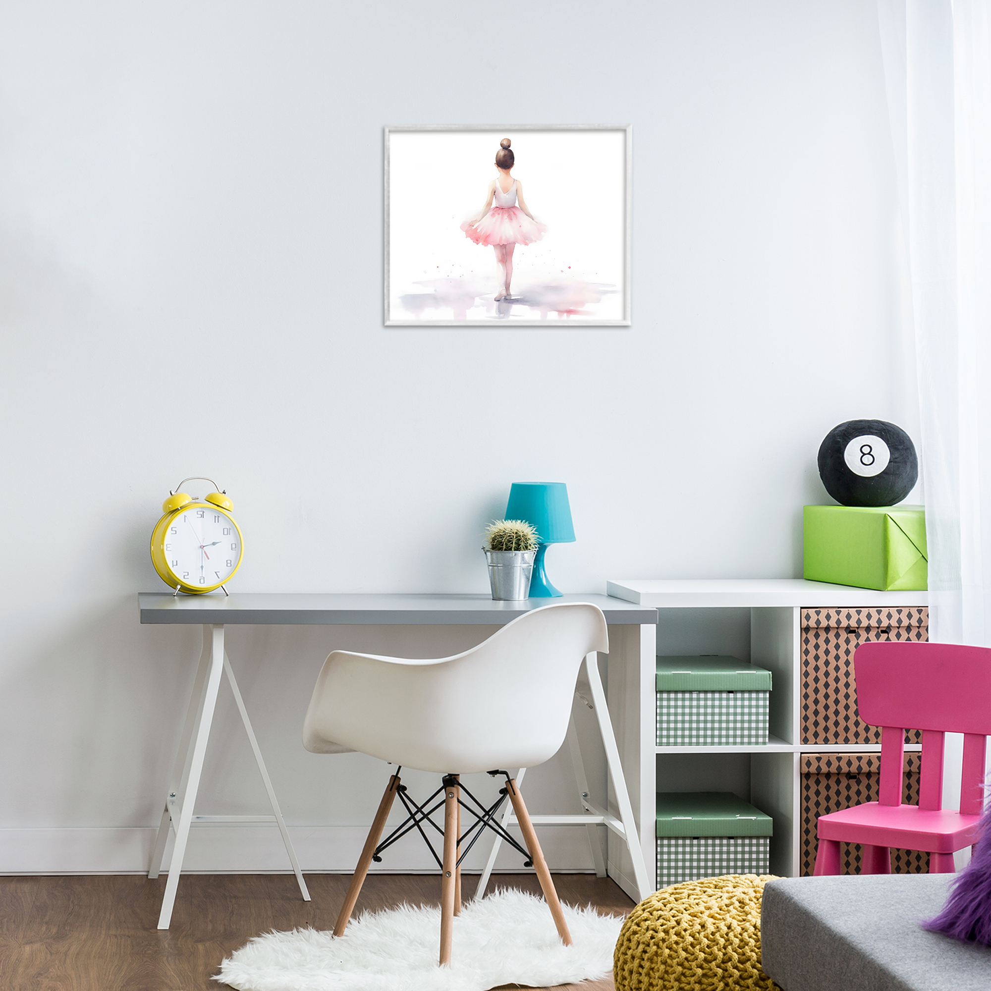Stupell Industries Ballerina Facing Away Framed Giclee, design by Creative Studio